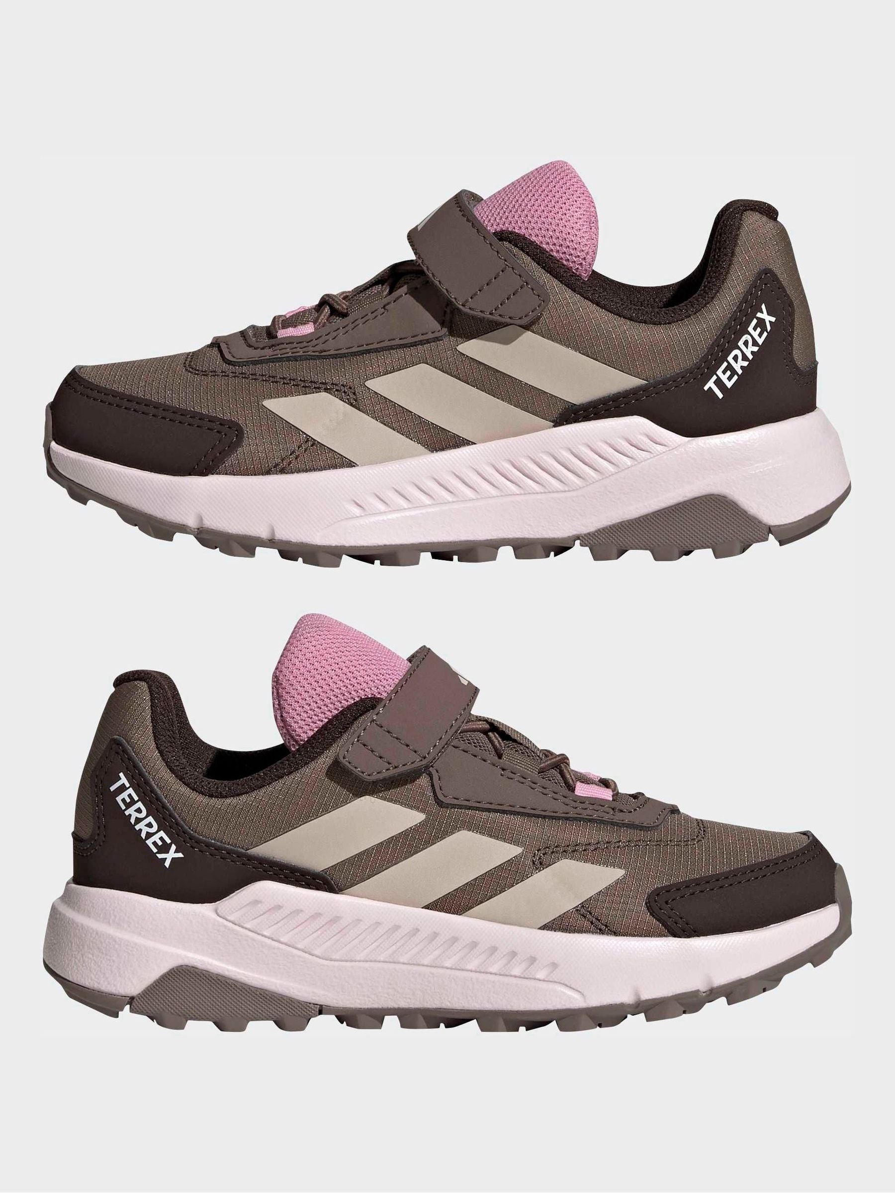adidas Terrex Brown Anylander Children Hiking Shoes image 6