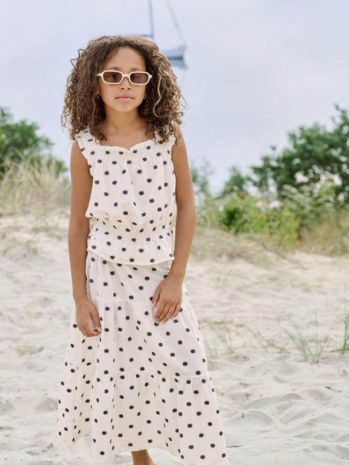 Dsiney Kidz - ONLY KIDS White Polka Dot Top Coord image 1