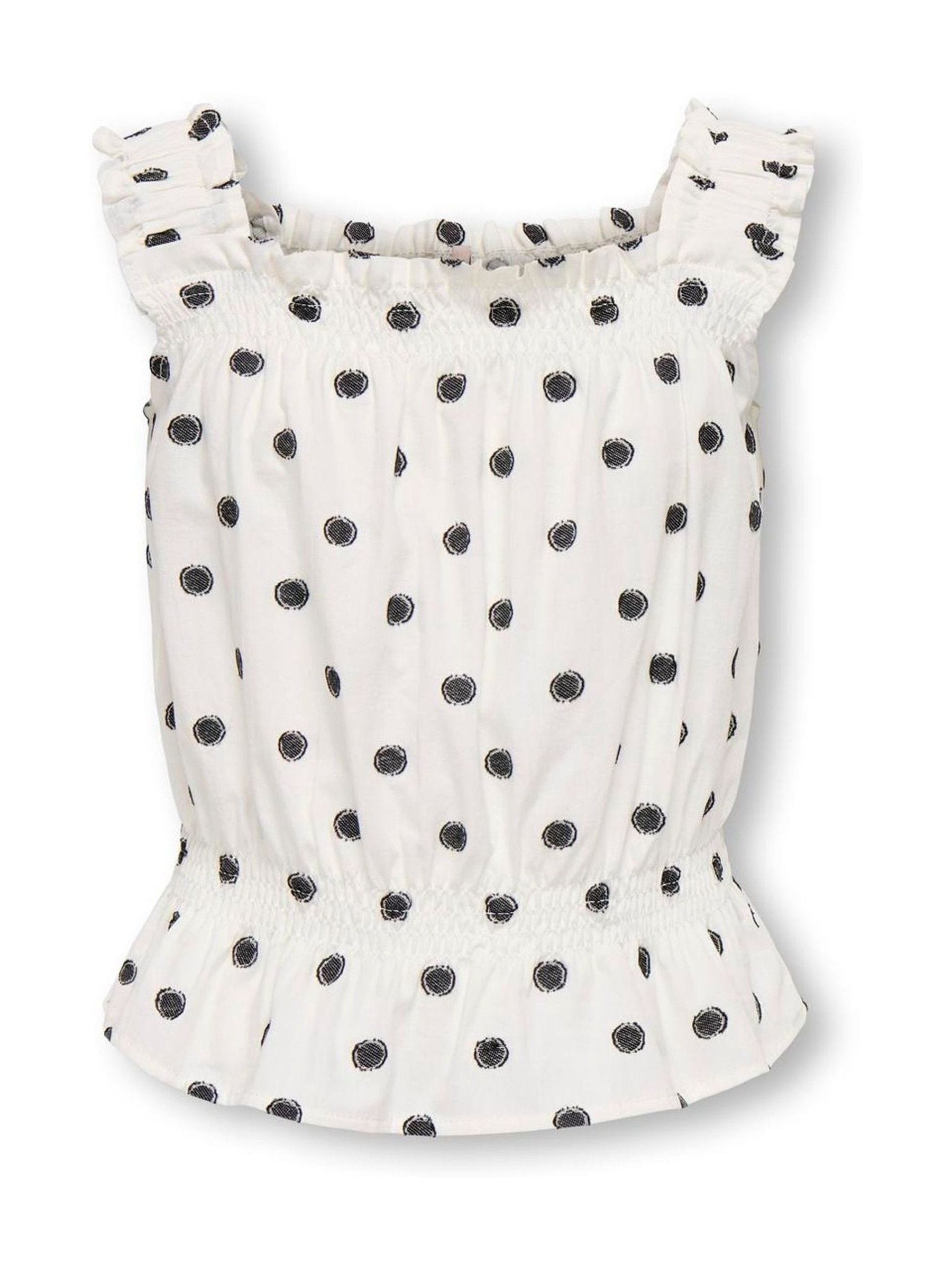 Dsiney Kidz - ONLY KIDS White Polka Dot Top Coord image 2