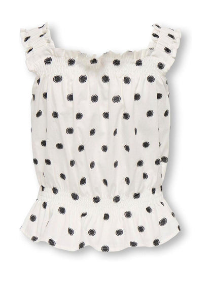 Dsiney Kidz - ONLY KIDS White Polka Dot Top Coord image 3