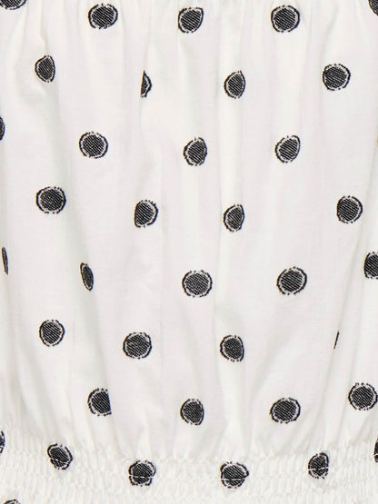 Dsiney Kidz - ONLY KIDS White Polka Dot Top Coord image 4