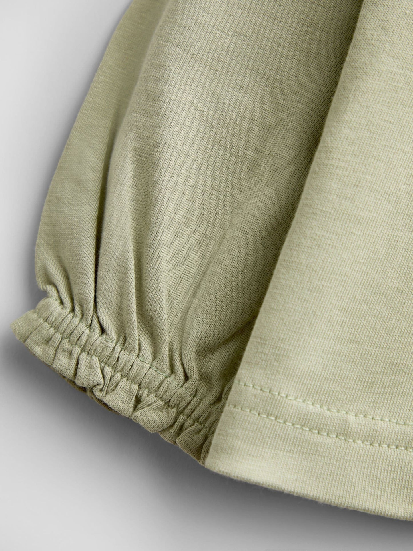 Dsiney Kidz - JoJo Maman Bébé Sage Green Broderie Collar Top image 4