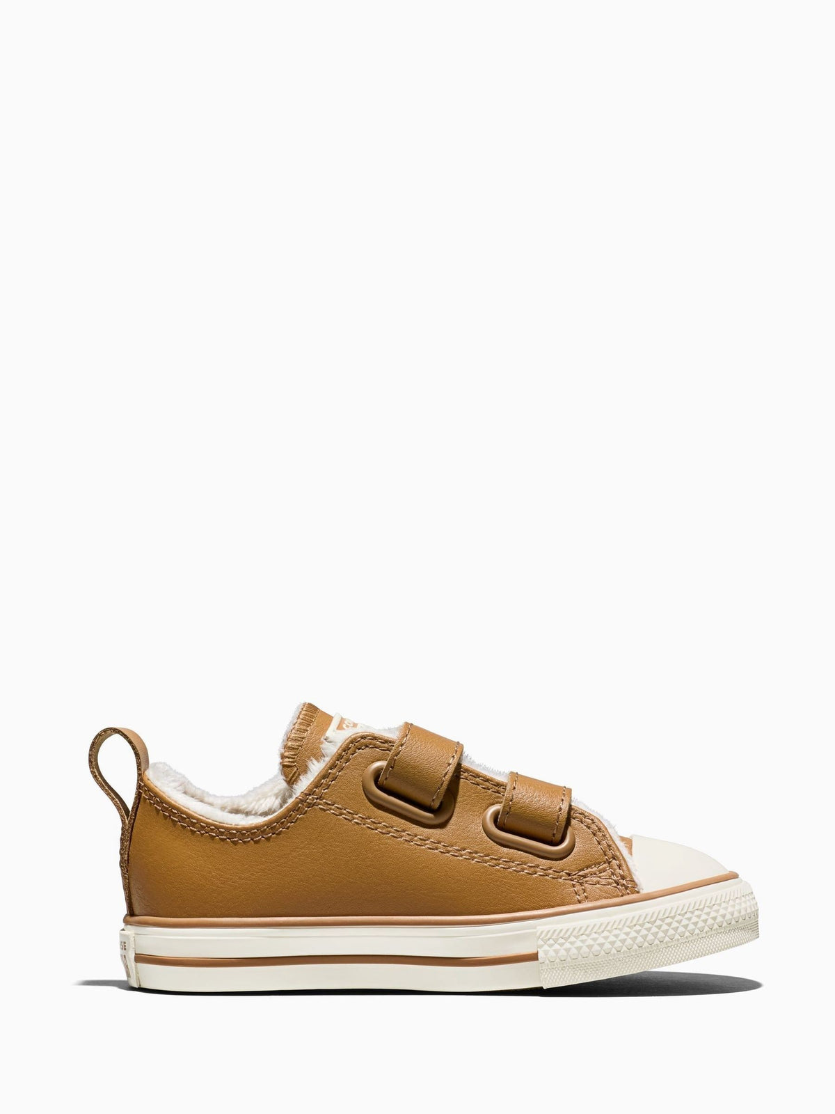 Converse Brown Chuck Taylor Cozy Leather Low Trainers - image 1