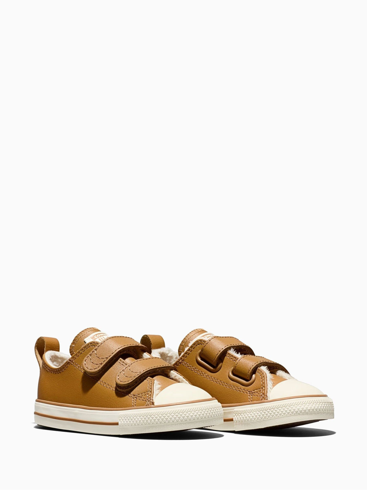 Converse Brown Chuck Taylor Cozy Leather Low Trainers - image 2