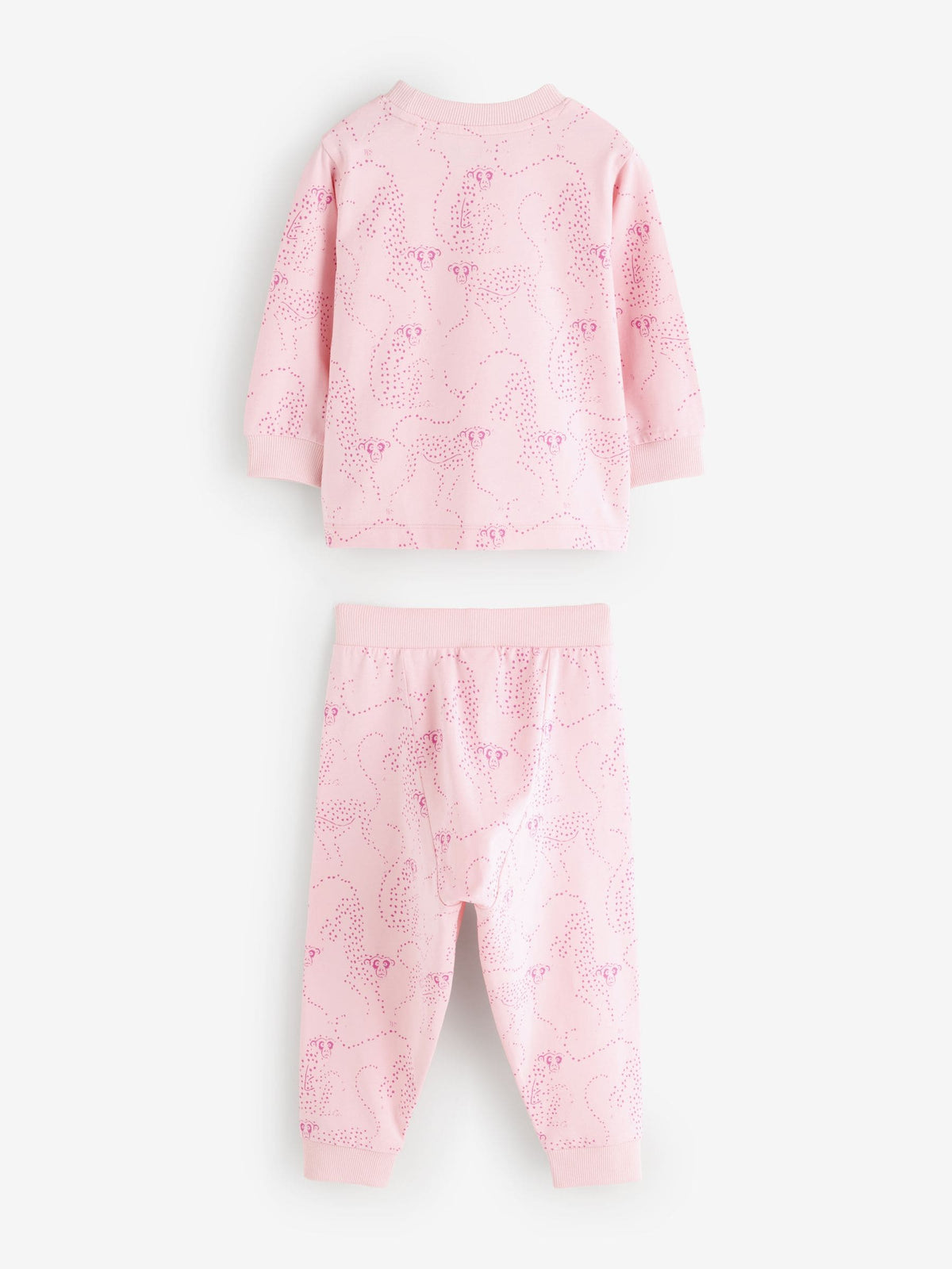 Desmond & Dempsey Kids Pink/Blue Long Sleeve Pyjamas Set 3 Pack - image 12