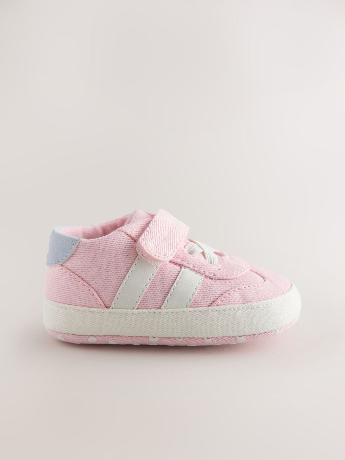 Dsiney Kidz - Pink Touch Fasten Baby Trainers (0-24mths) image 2
