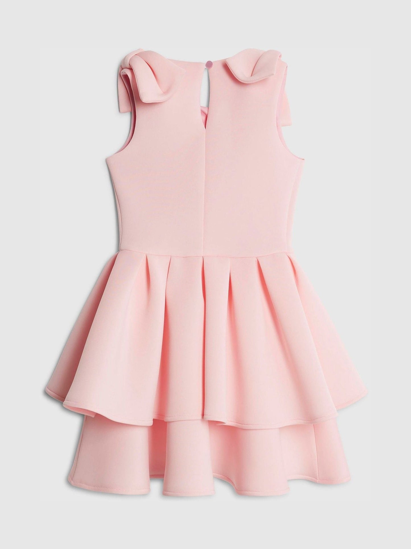 River Island Pink Pearl Embroderied Scuba Dress image 2