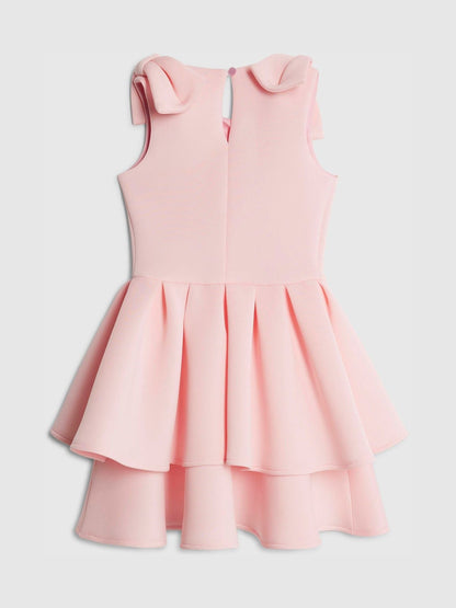 River Island Pink Pearl Embroderied Scuba Dress image 2