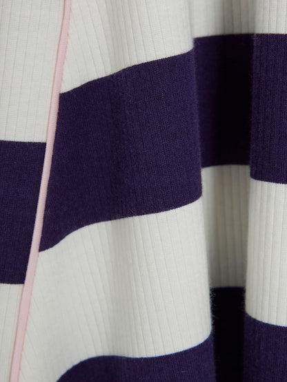 Dsiney Kidz - River Island Blue Rugby Stripe Polo Dress image 3