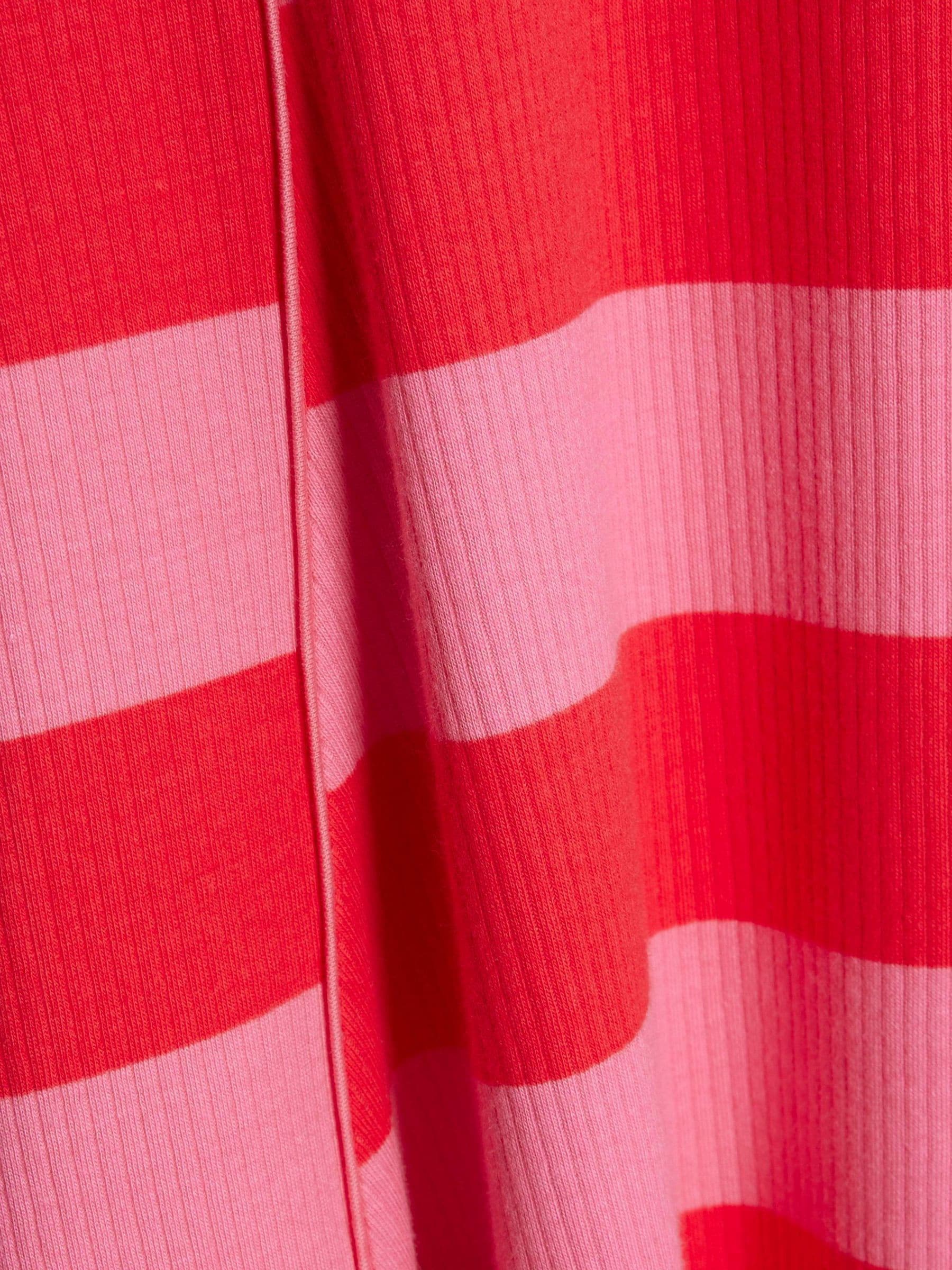 River Island Pink Rugby Stripe Polo Dress image 4
