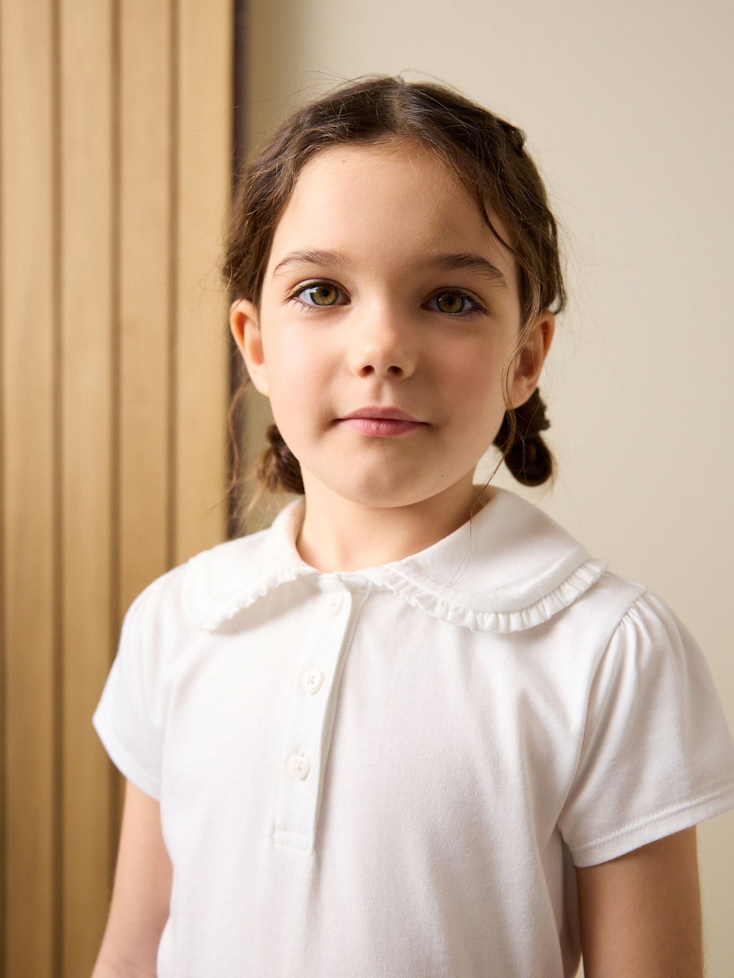 Dsiney Kidz - White and Blue Gingham School Tiered Rara Twofer Dress (3-14yrs) image 5