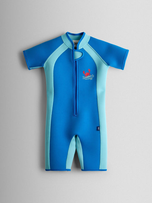 JoJo Maman Bébé Blue Plain Wetsuit image 1