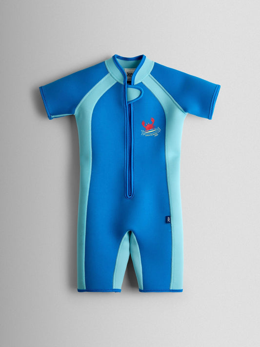JoJo Maman Bébé Blue Plain Wetsuit image 1
