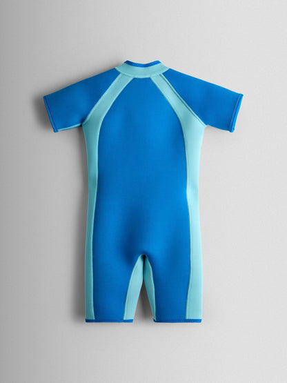 JoJo Maman Bébé Blue Plain Wetsuit image 2