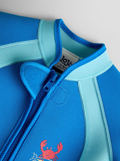 JoJo Maman Bébé Blue Plain Wetsuit image 3