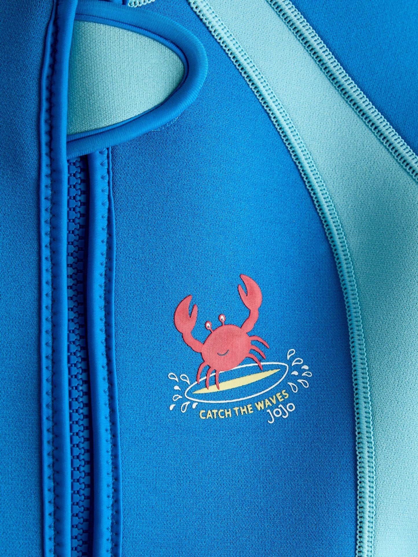 JoJo Maman Bébé Blue Plain Wetsuit image 4