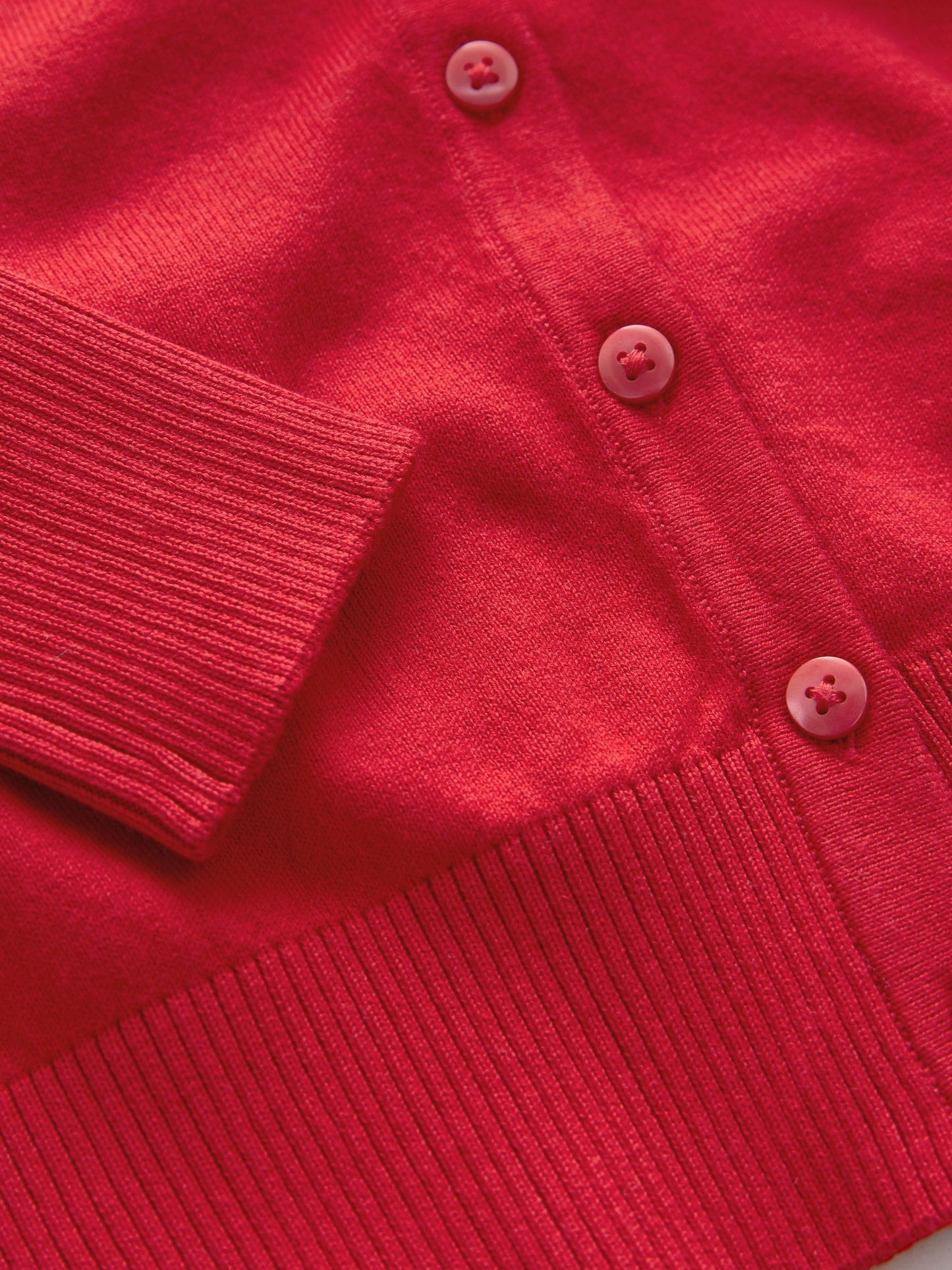 Dsiney Kidz - Red 2 Pack Cotton Rich School V-Neck Cardigans (3-16yrs) image 6