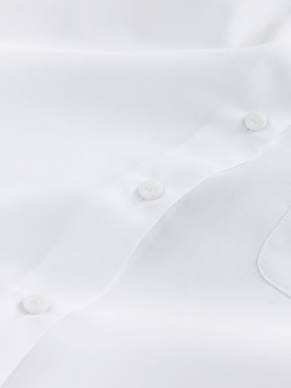 Dsiney Kidz - White 2 Pack Girls Short Sleeve Revere Collar Boxy Fit School Shirts (9-18yrs) image 9