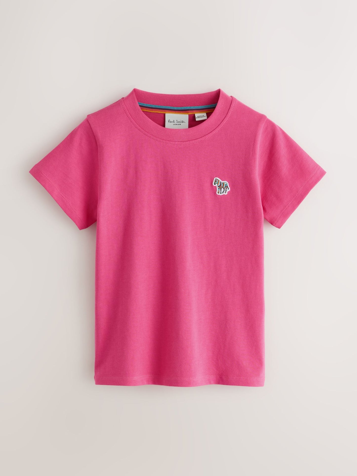 Dsiney Kidz - Paul Smith Junior Pink/White Signature T-Shirts 3 Pack image 3