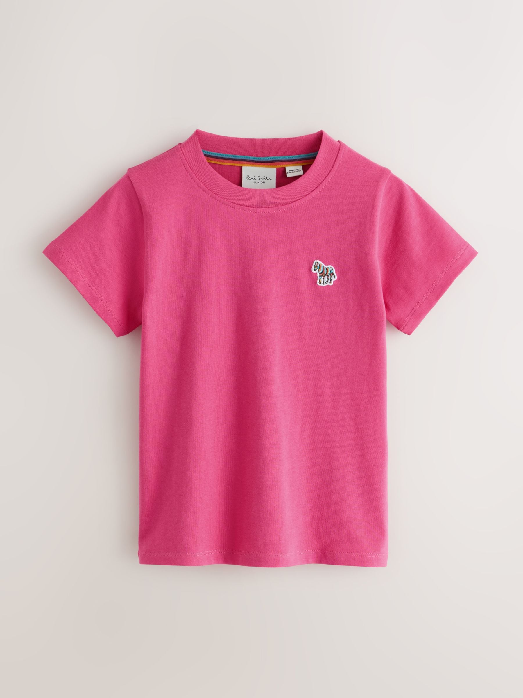 Dsiney Kidz - Paul Smith Junior Pink/White Signature T-Shirts 3 Pack image 3
