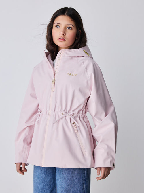 Baker by Ted Baker Waterproof Short Waisted Raincoat image 1