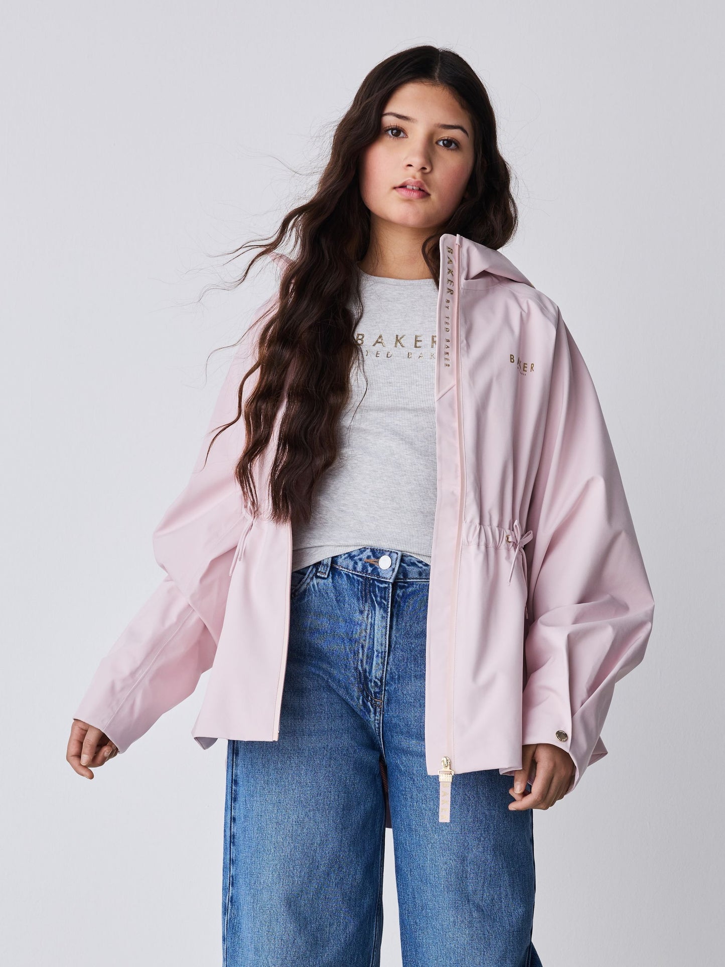 Baker by Ted Baker Waterproof Short Waisted Raincoat image 2