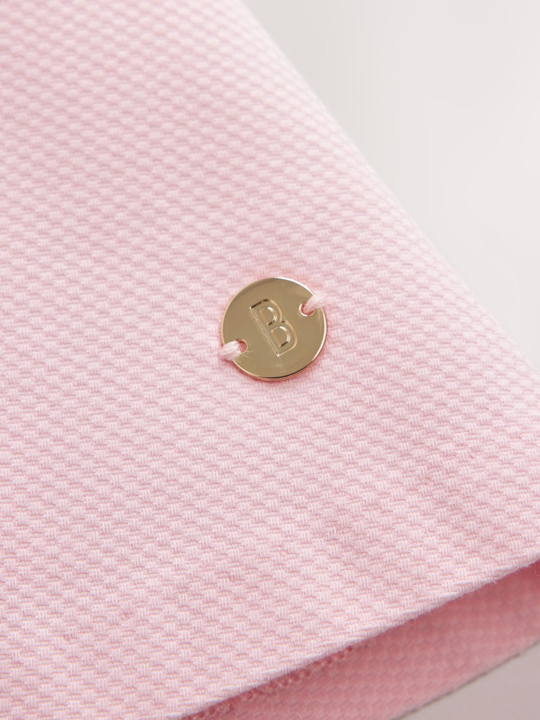 Dsiney Kidz - Baker by Ted Baker Pink Pique Pleated Woven Bow Detail Dress image 4