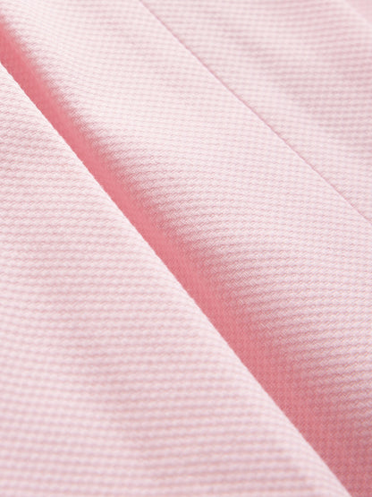 Dsiney Kidz - Baker by Ted Baker Pink Pique Pleated Woven Bow Detail Dress image 7