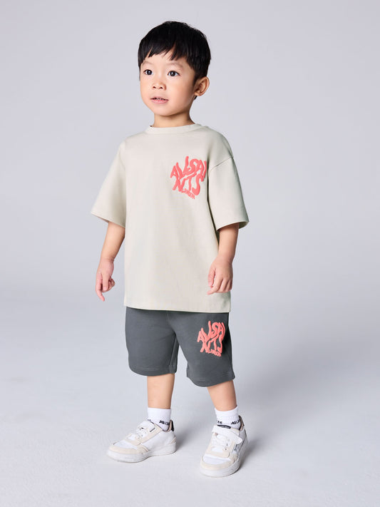 smALLSAINTS Multi Orlando T-Shirt and Shorts Younger Set image 1