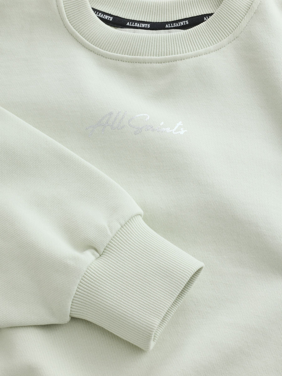 smALLSAINTS Mint Green Script Sweatshirt and Shorts Set - image 8