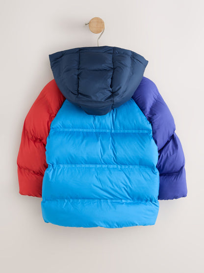 Dsiney Kidz - Bright Colour Block Padded Coat (3mths-7yrs) image 7