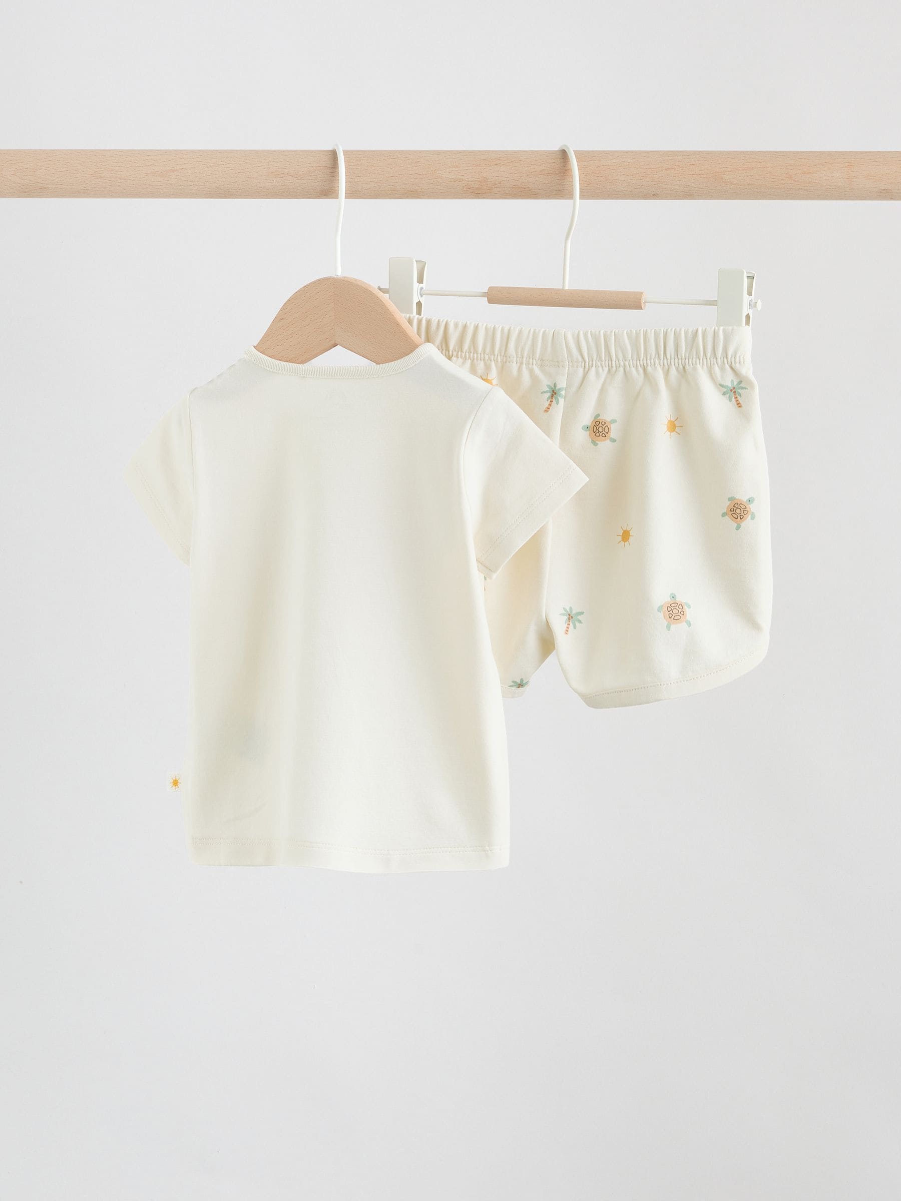 Cream My First Holiday Top and Short Baby Set (0-18mths) image 2