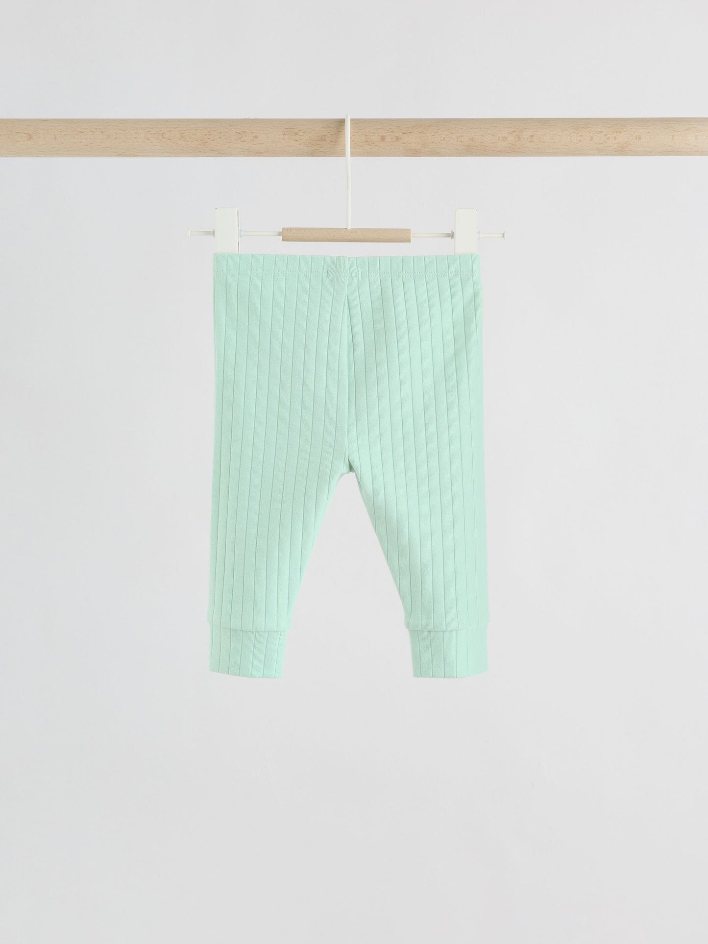 Sage Green Hello World Top and Leggings Baby Set (0-18mths) image 6