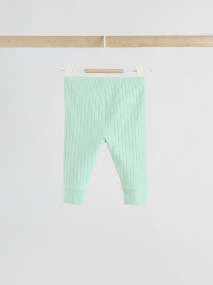 Sage Green Hello World Top and Leggings Baby Set (0-18mths) image 6