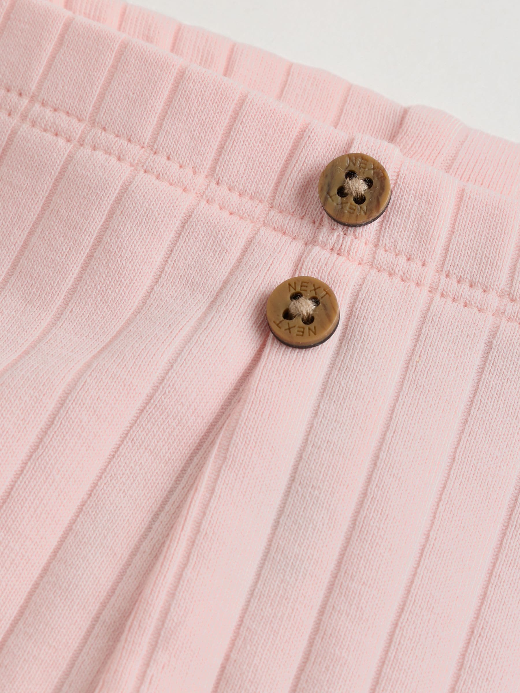 Pink Hello World Top and Leggings Baby Set (0-18mths) image 4