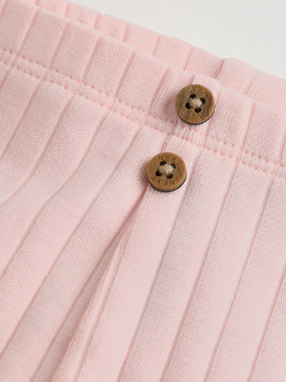 Pink Hello World Top and Leggings Baby Set (0-18mths) image 4