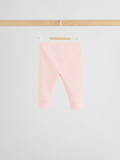 Pink Hello World Top and Leggings Baby Set (0-18mths) image 6