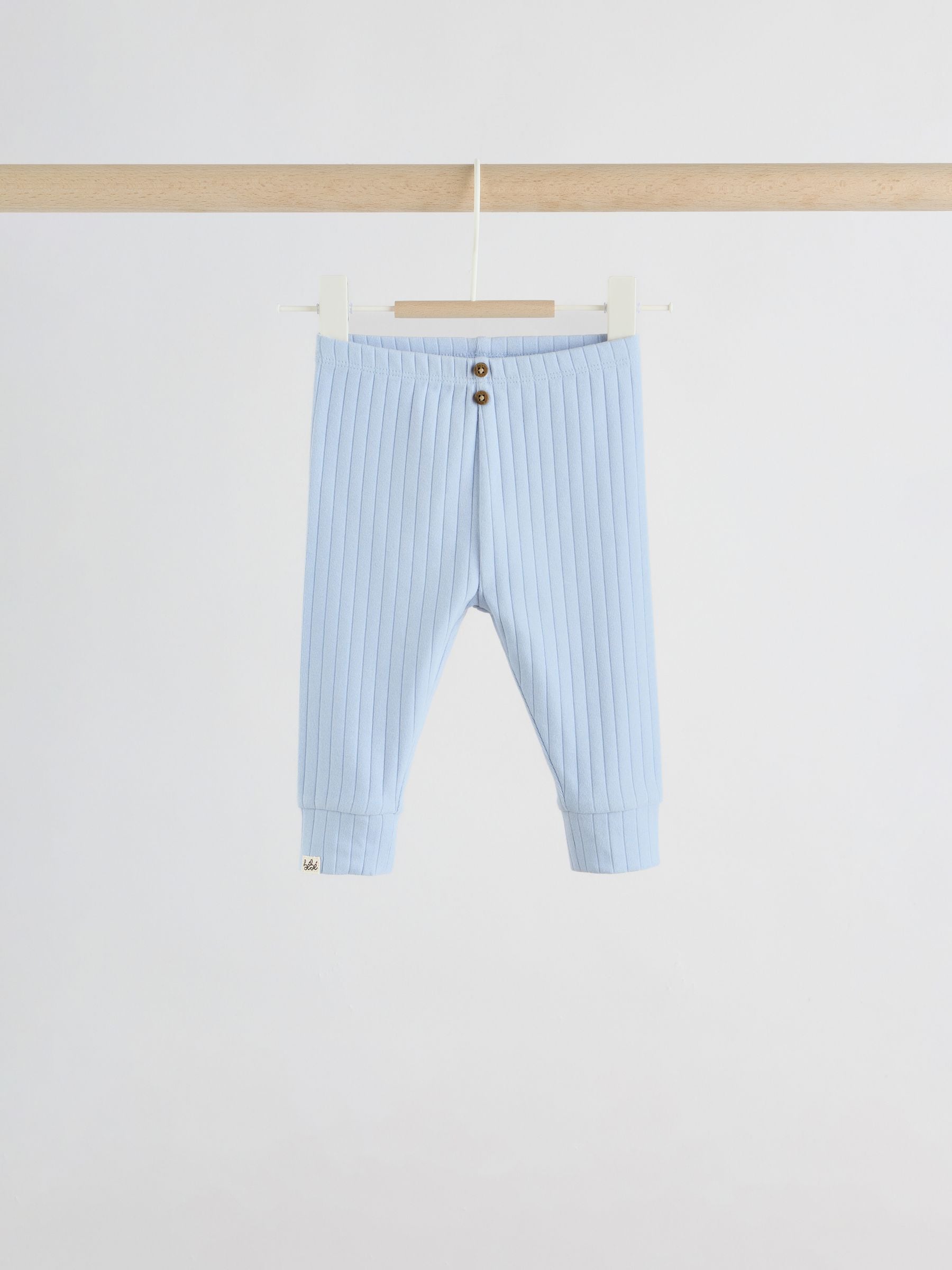 Blue Hello World Top and Leggings Baby Set (0-18mths) image 4