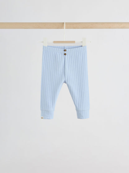 Blue Hello World Top and Leggings Baby Set (0-18mths) image 4