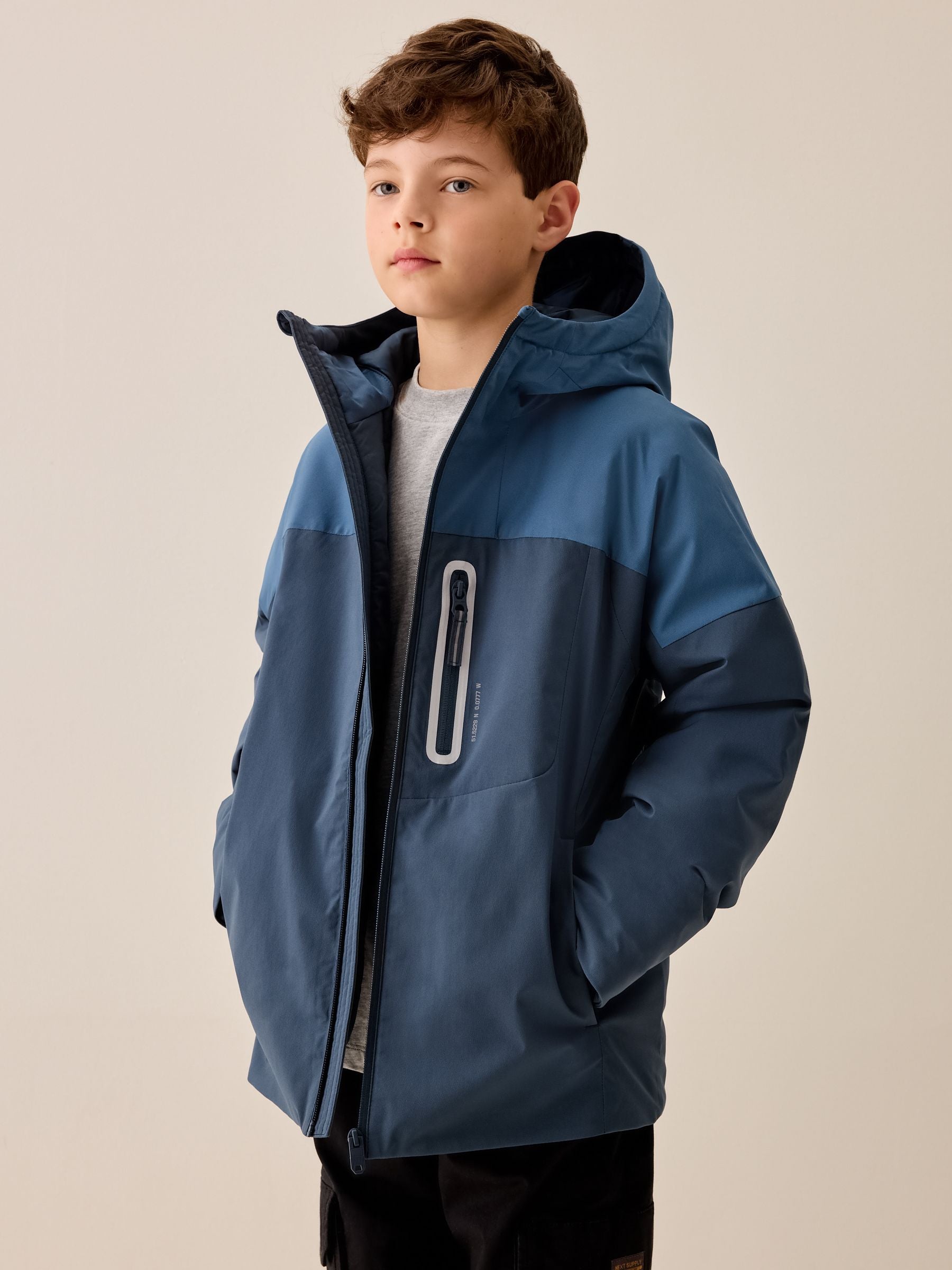 Dsiney Kidz - Blue Shower Resistant Coat (3-17yrs) image 1