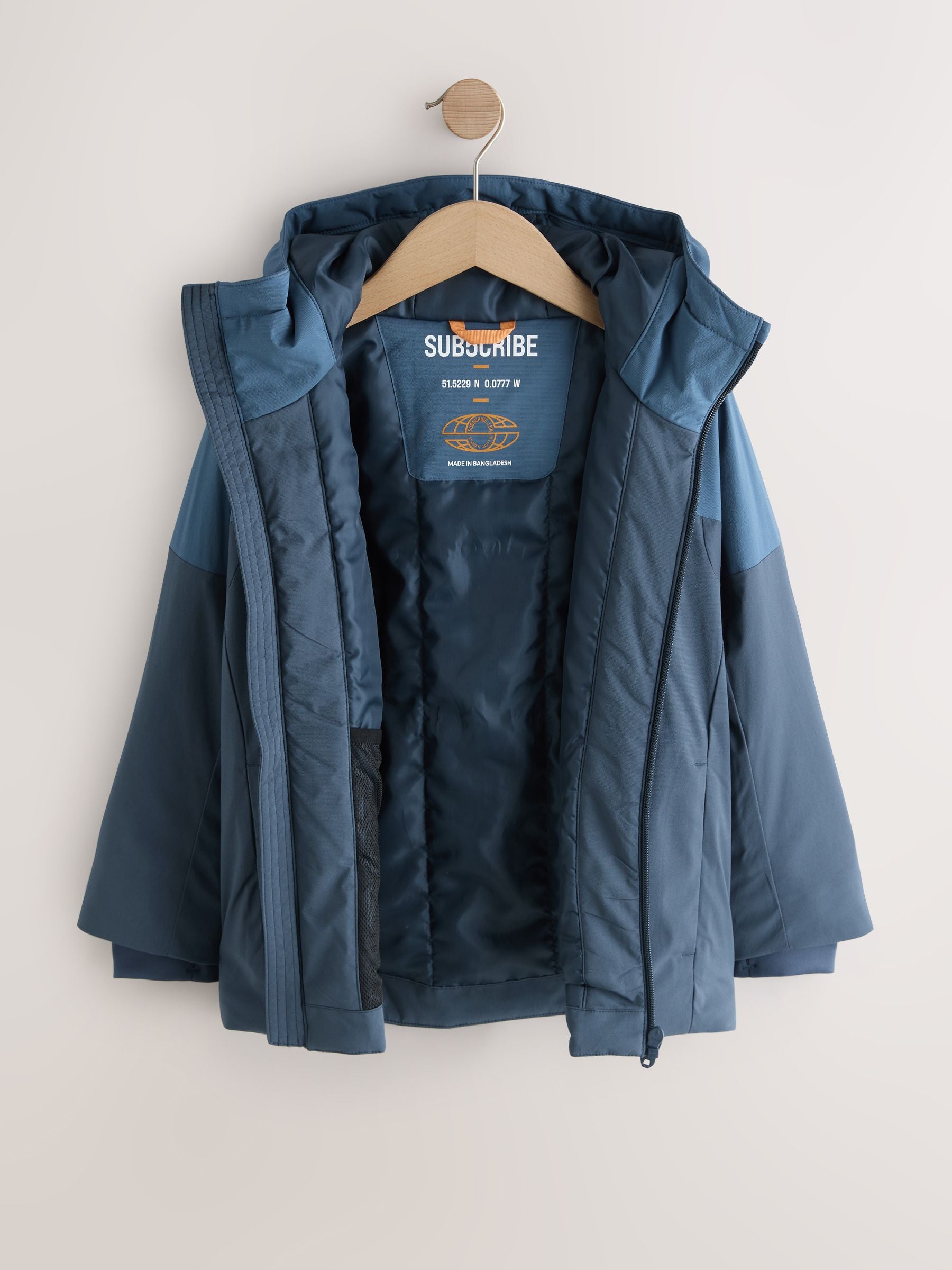 Dsiney Kidz - Blue Shower Resistant Coat (3-17yrs) image 12