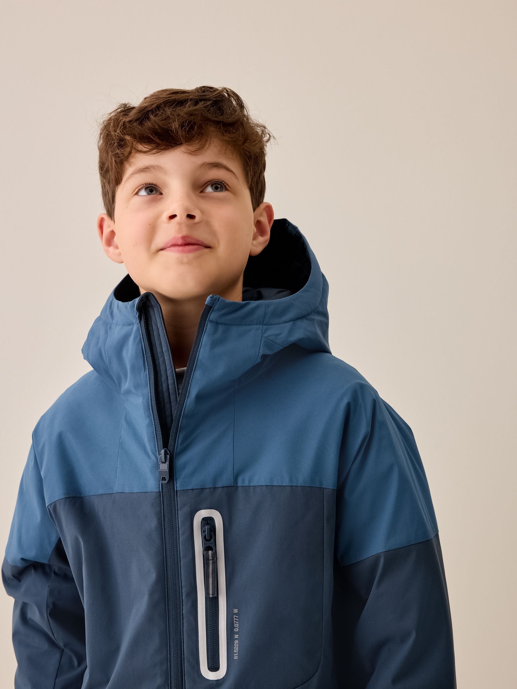 Dsiney Kidz - Blue Shower Resistant Coat (3-17yrs) image 4