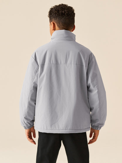 Dsiney Kidz - Grey Funnel Neck Padded Jacket (7-16yrs) image 4