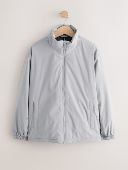 Dsiney Kidz - Grey Funnel Neck Padded Jacket (7-16yrs) image 6
