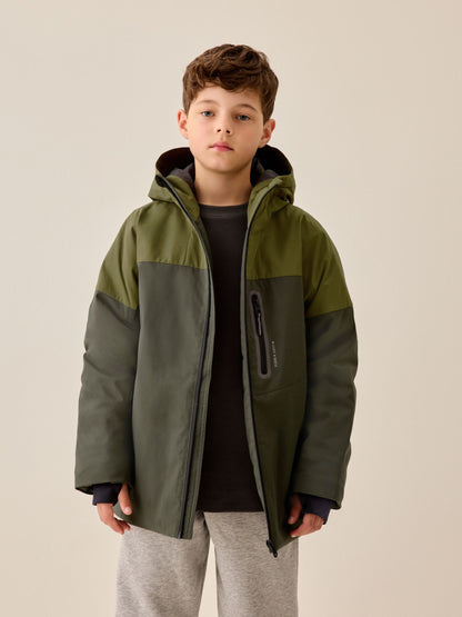 Dsiney Kidz - Khaki Green Shower Resistant Coat (3-17yrs) image 1