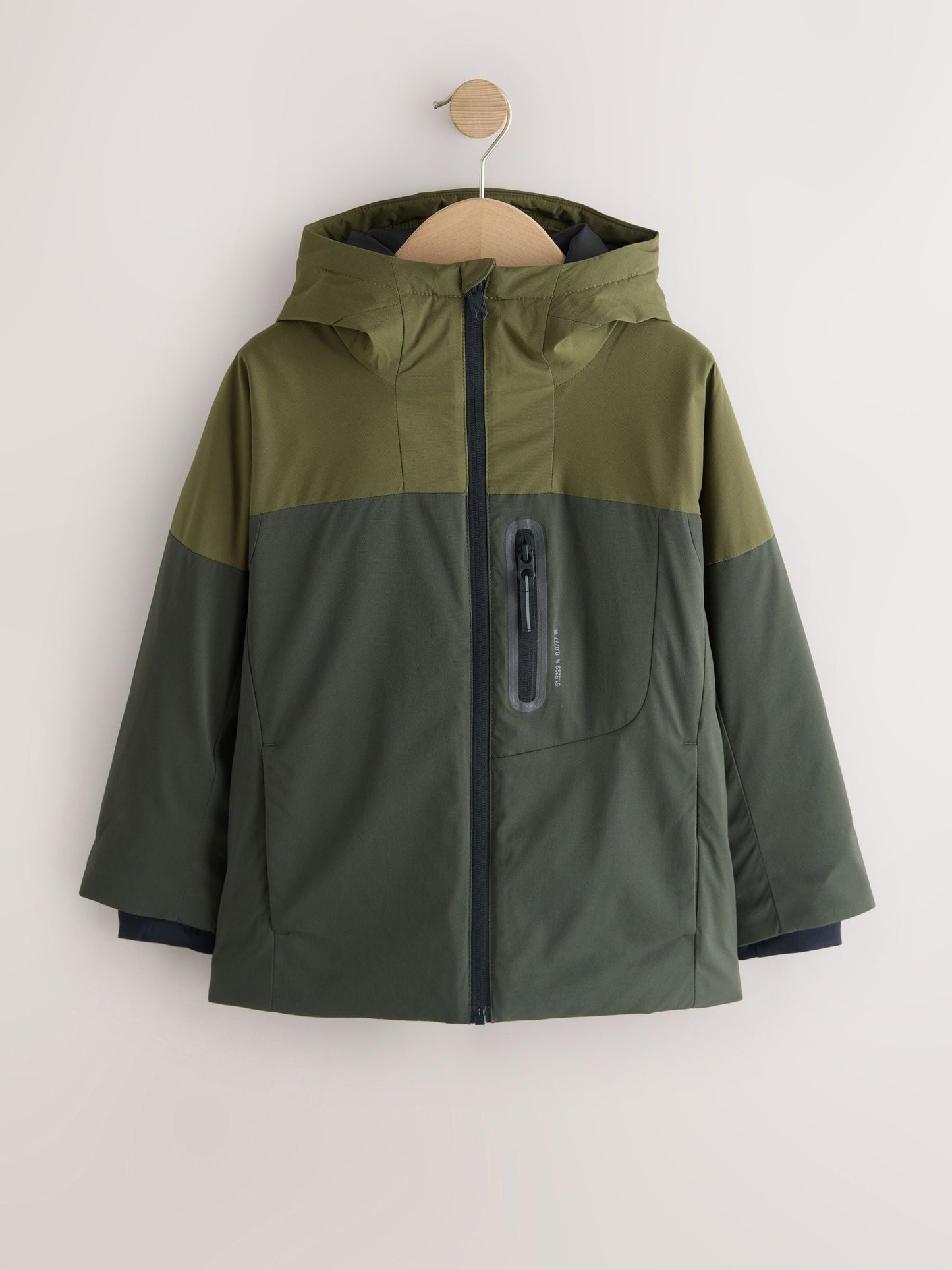 Dsiney Kidz - Khaki Green Shower Resistant Coat (3-17yrs) image 5