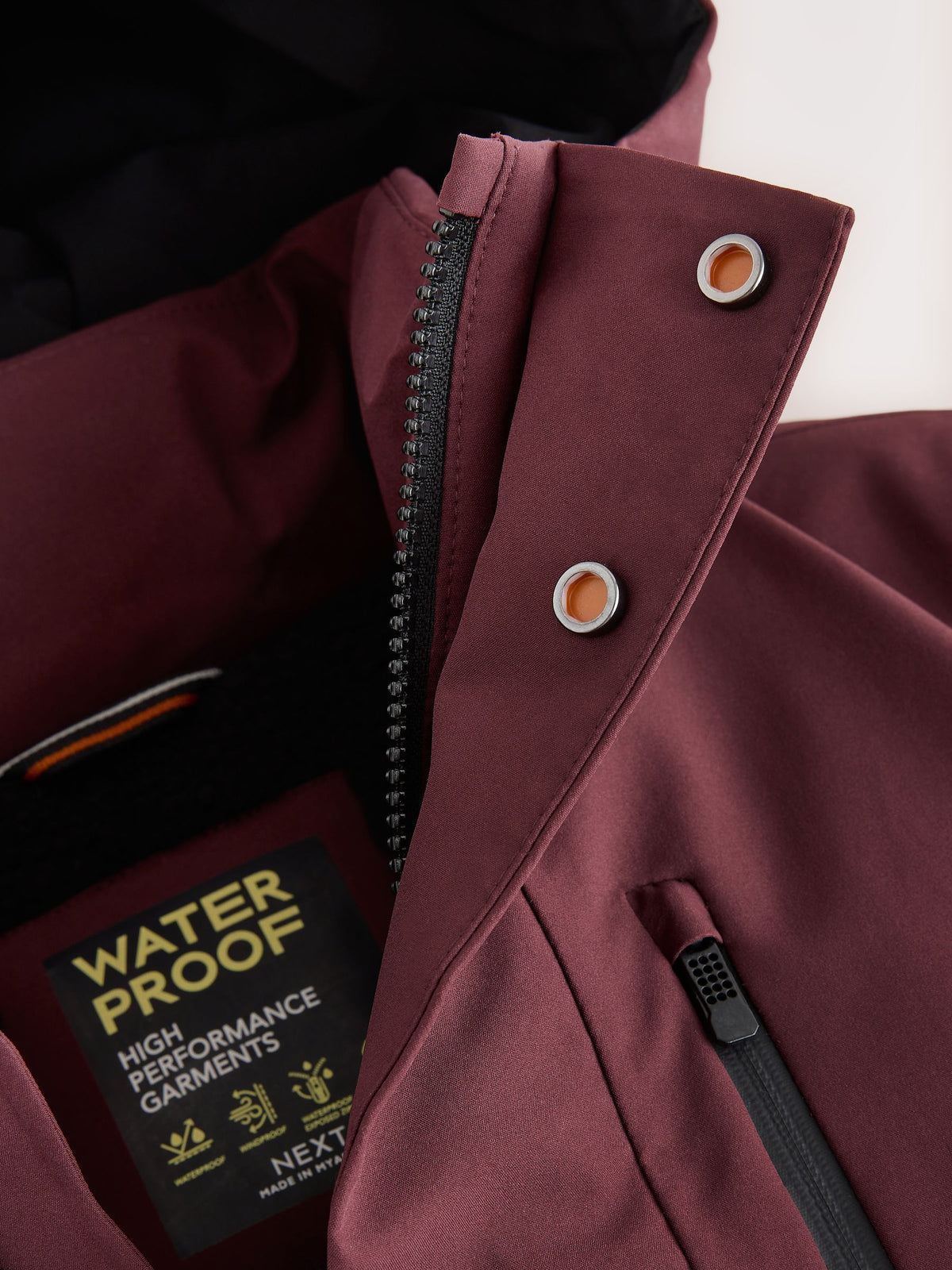 Burgundy Red Waterproof Parka Coat (3-17yrs) - image 12