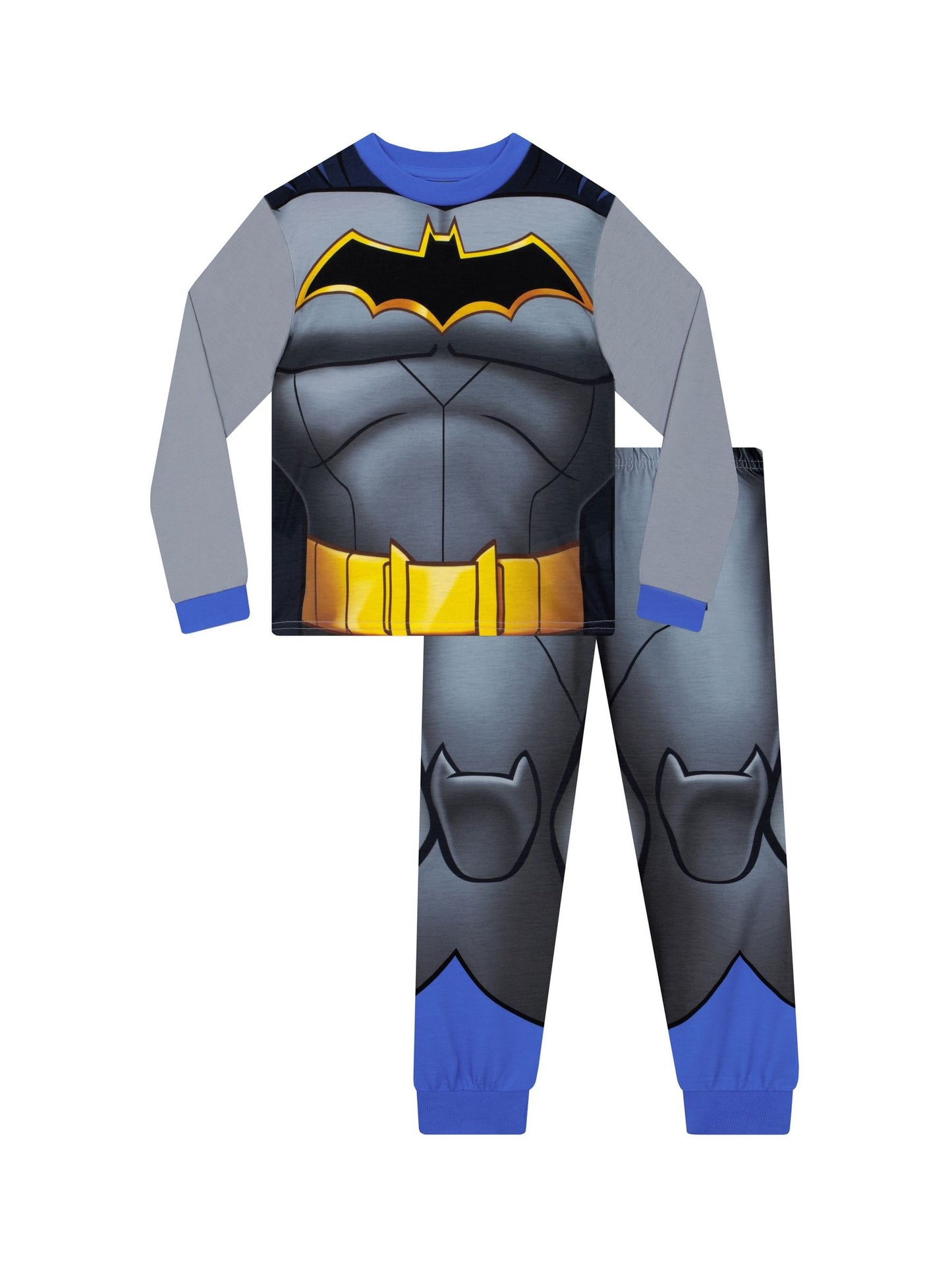 Dsiney Kidz - Character Grey DC Batman Boys Long Pyjamas image 1