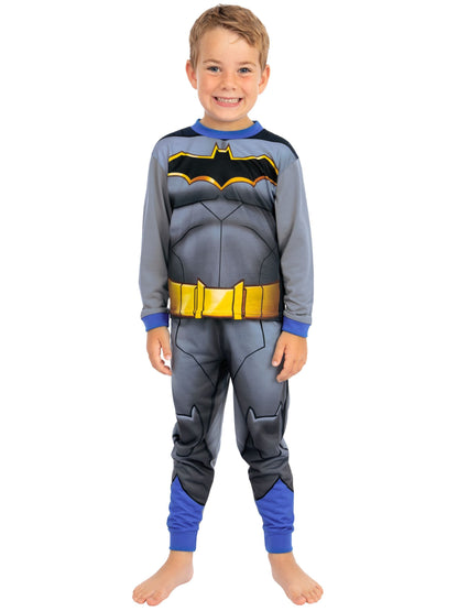 Dsiney Kidz - Character Grey DC Batman Boys Long Pyjamas image 7