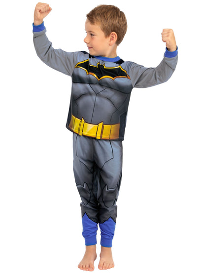 Dsiney Kidz - Character Grey DC Batman Boys Long Pyjamas image 8